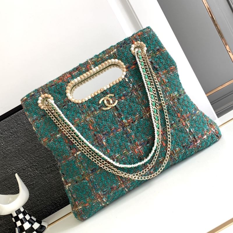 Ch**el top handle bags